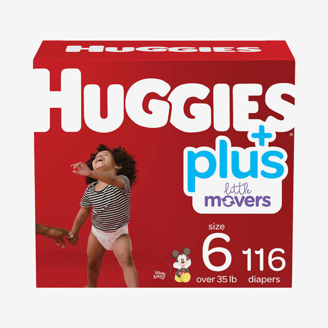 Huggies Little Movers Size 6 NEW DESIGNS 