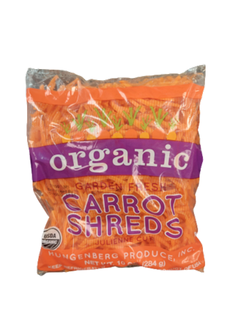 Organic Shredded Green & Red Cabbage with Carrots