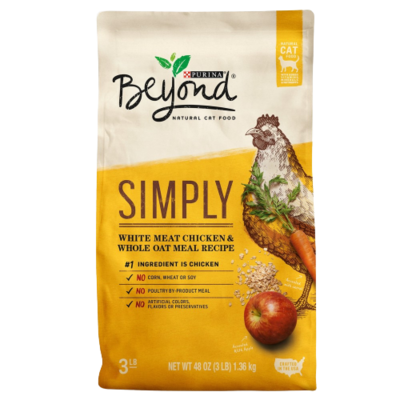 Purina Beyond Simply White Meat Chicken Oat Meal Cat Food 3 lbs. delivery in Denver CO Pinemelon
