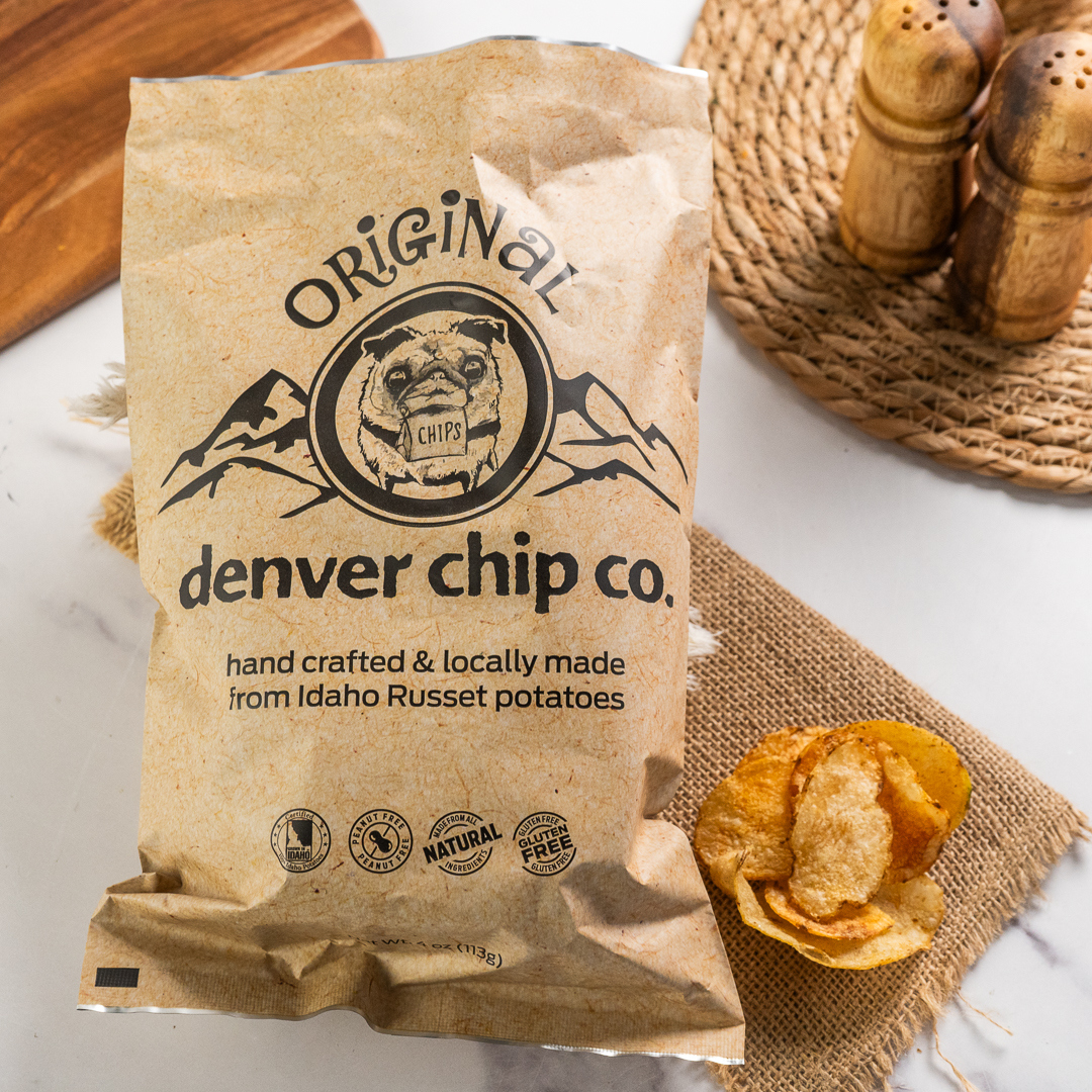 Denver Chip Co. Original Potato Chips 4 oz delivery in Denver Chip Co. Original Potato Chips 4 oz delivery in