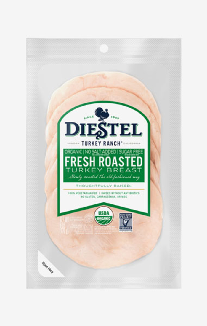 Fresh Roasted (No Salt) Deli Turkey Breast - Diestel Family Ranch