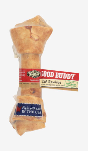Castor Pollux Good Buddy USA Rawhide Bone Dog Treat 6 7 1 ea delivery in Denver CO Pinemelon