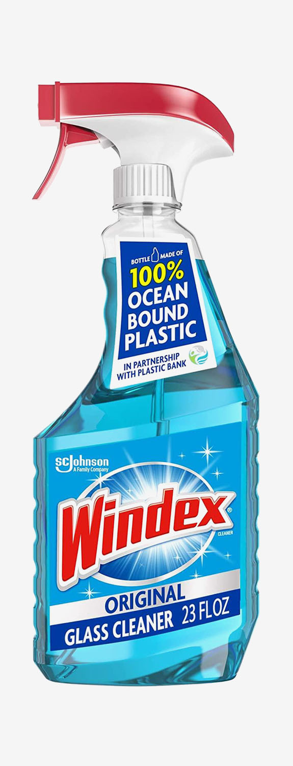 Windex® Glass Window Cleaner, Original Blue, Spray Bottle, 23 fl oz 