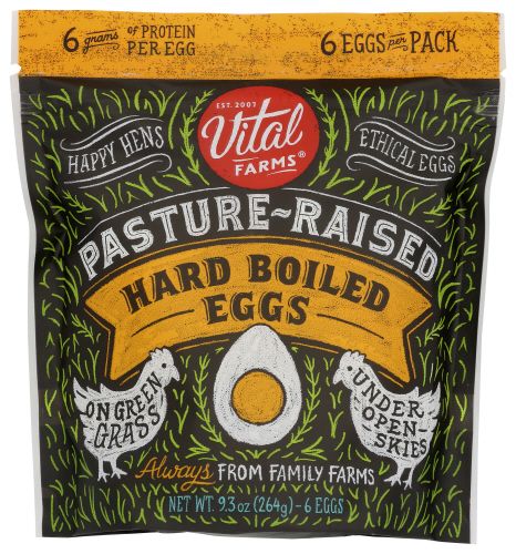 Healthy Humane Snacking  Vital Farms Pasture Raised Hard Boiled Eggs