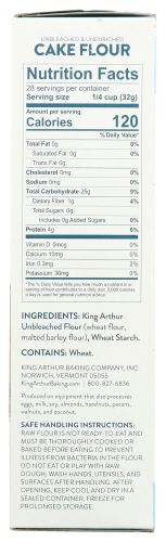 King Arthur Baking - King Arthur Baking, Cake Flour, Unbleached &  Unenriched (32 oz), Shop