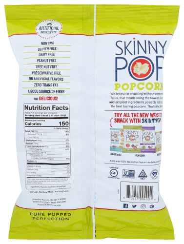 Skinny Pop Popcorn, 1 oz